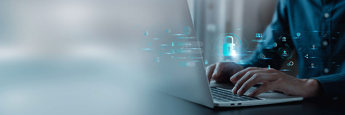 Abstract placeholder banner showing digital collaboration